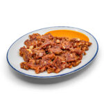 Oreja a la plancha bien dorada con salsa secreta para 2 personas